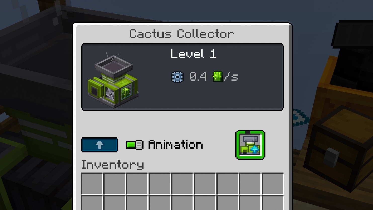 Machine Menu